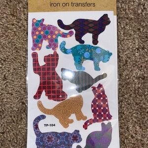 Crafter’s Square Iron-On Cat Transfers